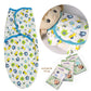 Cotton baby baby wrapped towel, cartoon baby sleeping bag, anti startled baby and baby products