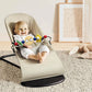 AnGku chaise à bascule pour bébé chaise balançoire multifonction Portable pour enfant en bas âge siège videur réglable avec jouets