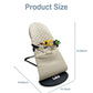 AnGku chaise à bascule pour bébé chaise balançoire multifonction Portable pour enfant en bas âge siège videur réglable avec jouets