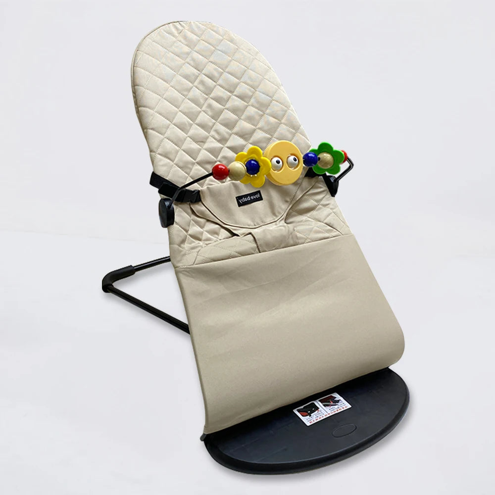 AnGku chaise à bascule pour bébé chaise balançoire multifonction Portable pour enfant en bas âge siège videur réglable avec jouets