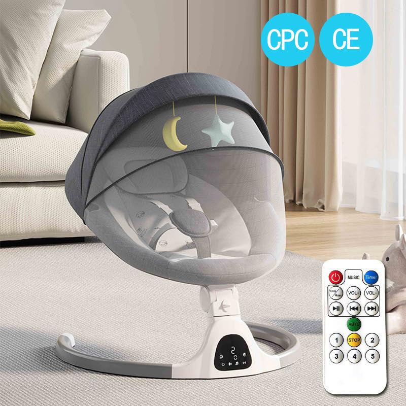 Baby Electric Smart Rocking Chair Coax Sleeping Multifunctional Cradle