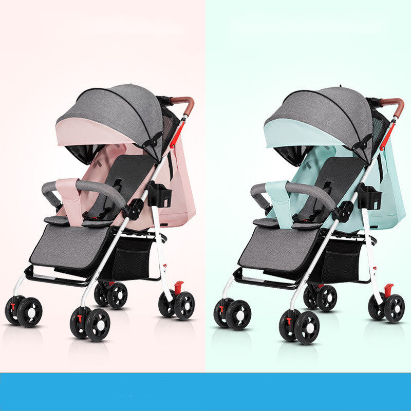 Baby Stroller Is Portable And Foldable