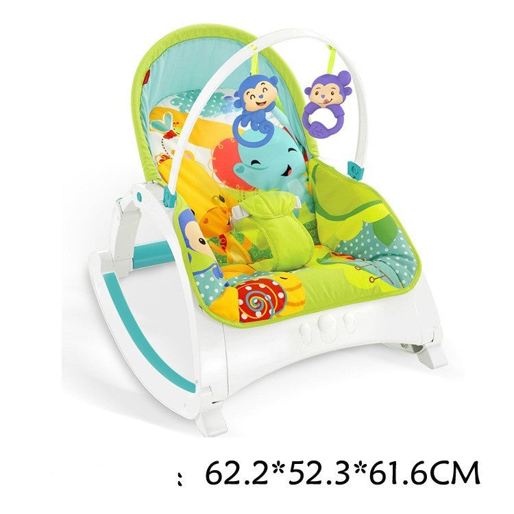 Foldable Storage Baby Soothing Bed Rocking Chair Toys