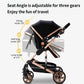 Baby Stroller High Landscape Lightweight Folding Shock Absorption